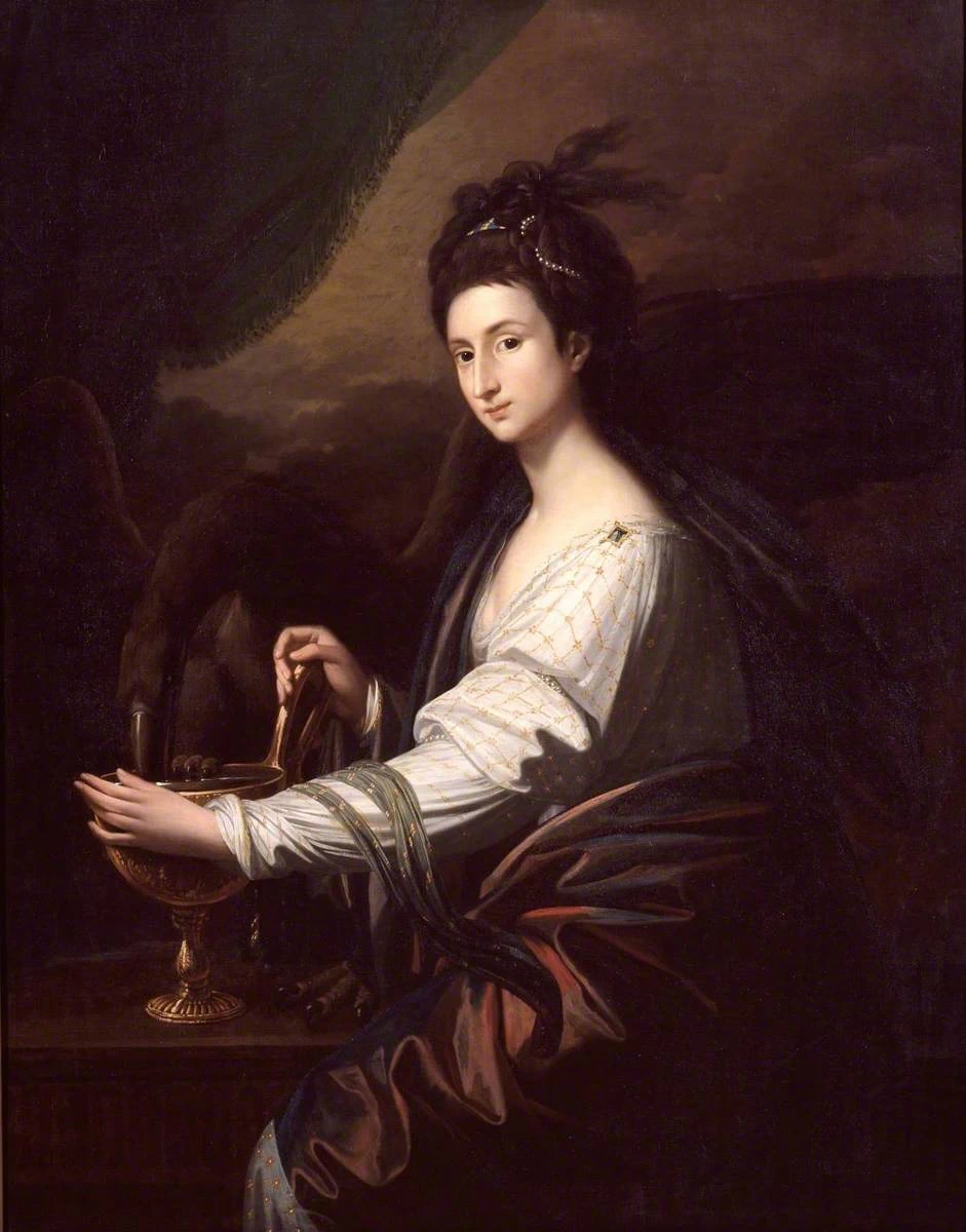 Ritratto della signora Worrell come Ebe - National Gallery, Londra